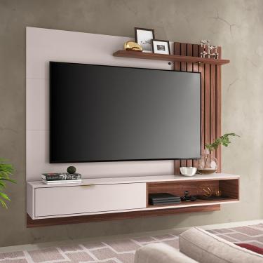 Imagem de Painel Home Suspenso Colibri Tocantins com 160 cm de Largura, Ideal para TV de até 60”