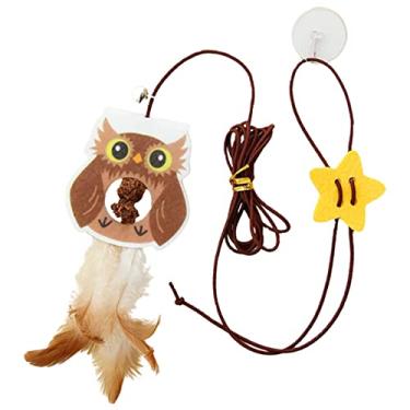 Imagem de Brinquedo interativo para gatos | Bonito Engraçado Porta Pendurada Catnip Brinquedos Gato Brinquedos para Gatos Interiores - Brinquedo balanço para gato Brinquedo interativo para A/r