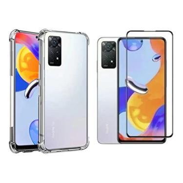 Imagem de Capa Capinha Anti Impacto Para Redmi Note 11 4g 6GB Ram 128GB + Película De Vidro Premium 3d - (HARD GLASS STORE)