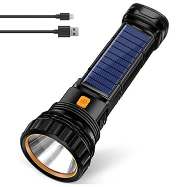 Imagem de Lanterna LED Energia Solar | Flashes USB recarregáveis,Pequena luz solar carregamento USB, multifuncional para atividades ao ar livre e