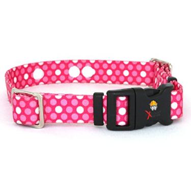 Imagem de Alças de substituição para coleira receptora para todas as marcas cercas elétricas de cães | Pink Dot | PetSafe, Invisible Fence, SportDOG, mais (pescoço de até 66 cm)