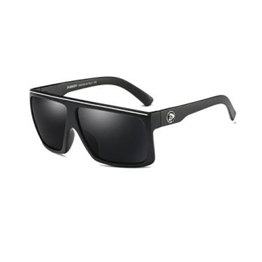 Imagem de Óculos de sol esportivos polarizados masculinos DUBERY para uso ao ar livre, para dirigir, andar de bicicleta, #1, Frame width:134mm