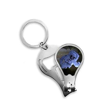 Imagem de Cortador de unhas Galaxy Astronaut Dark Night Sky abridor chaveiro tesoura