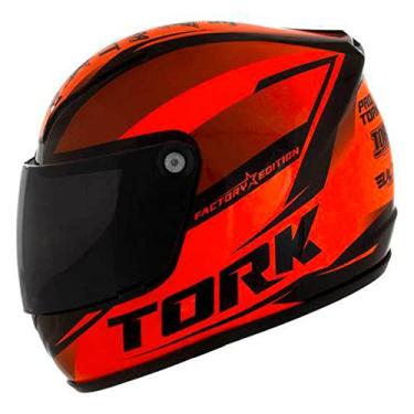 Imagem de MINI COFRE PRO TORK CAPACETE 788 FACTORY EDITION LARANJA