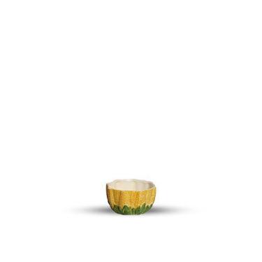 Imagem de Bowl De Cerâmica Corn Decorado Verde/Amarelo 350ml - Unid. - Scalla