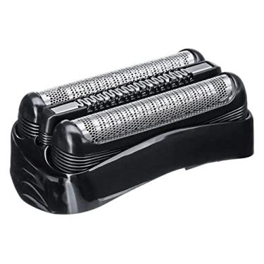 Imagem de LAURAG Cabeças de substituição de barbeadores 21B Cabeças de substituição de lâminas de barbear e lâminas de corte para substituição de lâminas de barbear para Braun Série 3