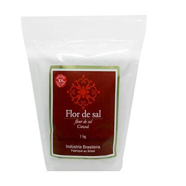 Imagem de Flor de Sal (Sal Marinho) 1kg Cimsal