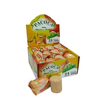 Imagem de Paçoca Sem Açúcar Fibrasmil Display C/ 24 Unid De 20g Cada