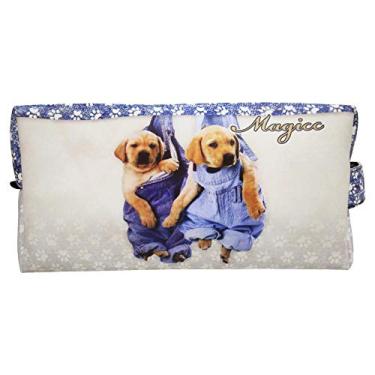 Imagem de Necessaire Pet Feminina Cachorrinhos Jeans, Magicc
