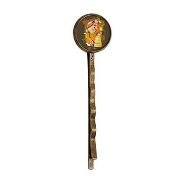 Imagem de Alfândega Dezoito Arhats padrão retrô de cabelo de metal Bobby Pin Headwear