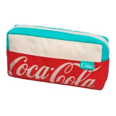 Imagem de Necessaire Estojo Coca Cola Estojo Maquiagem Viagem Bolsa - Pacific