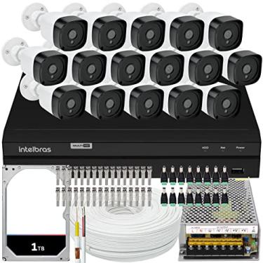 Imagem de Kit CFTV 16 Câmeras Importadas G2 MHDX 1216 1TB