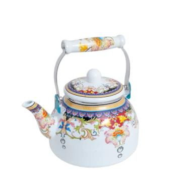 Imagem de Chaleira Esmaltada 2.5 Litros Charm S/Apito C/Indução