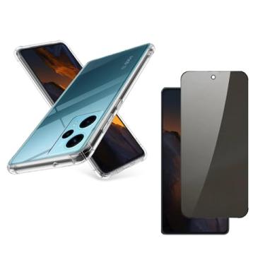 Imagem de Capa Capinha Anti Impacto + Película Privacidade 3D Compatível Com Poco F5 - (Hard Glass Store)
