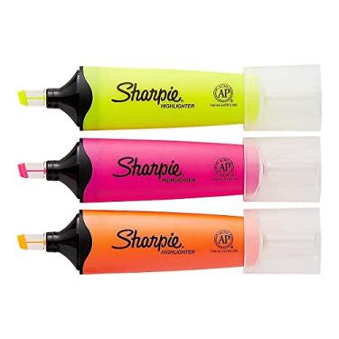 Imagem de Sharpie 2472792 Clear View Iluminadores Cinzel Sortido 8/Pacote (1971843)