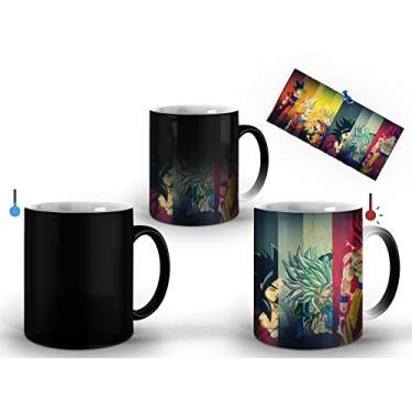 Imagem de LEAR Caneca M?gica Fases do Goku 325ML Termocrom?tica