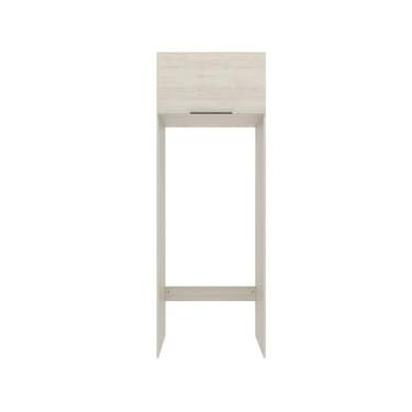 Imagem de Armário de Geladeira Bartira Cristal MDP 15mm com 1 Porta e Lateral - 80cm de largura
