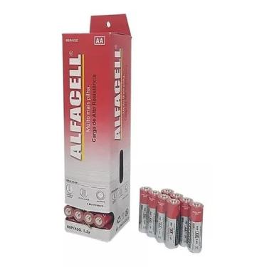 Imagem de Pilha AA Pequena 2A Caixa 60 Unidades 1.5V Alfacell