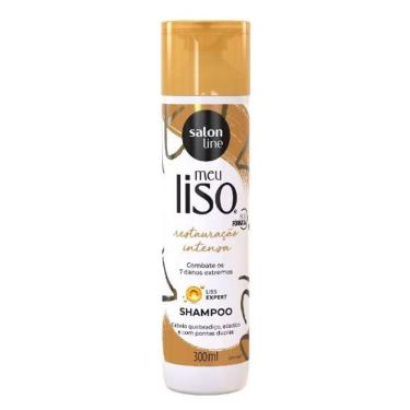 Imagem de SalonLine Shampoo Meu Liso Restauração Intensa - 300ml