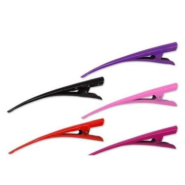 Imagem de Kit Bicos De Pato Prendedor Cabelo Metal Prendedor 12Cm-12Un