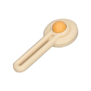 Imagem de Pente para Cuidados Com Animais de Estimação, Agulha de Aço Inoxidável de Cabeça Redonda, Escova Versátil para Remoção de Pelos de Cães e Gatos (Amarelo)