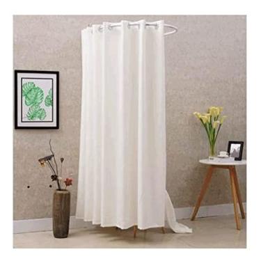 Imagem de Guarda-roupa Vestiário portátil Simples móvel em forma de U Vestiário Alta taxa de sombreamento Proteção de privacidade Economize espaço Faça você mesmo Vestiário temporário armário