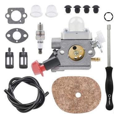 Imagem de Aulavik C1M-S267A FS56RC Kit de carburador para Stihl FS40 FS50 FS56 FS70 FS70C FC56 FS56C FC70 HT56 HT56C KN56 KM56 KM56C Aparador substitui 41441200608