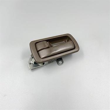 Imagem de Maçaneta interna da porta dianteira ou traseira marrom com tampa de acabamento compatível com Toyota Camry 1992-1996(Left)