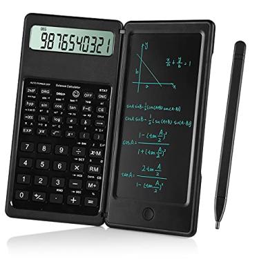 Imagem de IPepul Calculators — Mesa de exibição digital grande de 10 dígitos com uma calculadora de matemática LCD apagável para escola, escritório, salas de reunião, máquina de adição financeira
