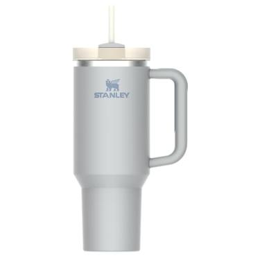Imagem de Stanley - Quencher H2.0 FlowState 1,18L - Copo de aço inoxidável com isolamento a vácuo, tampa e canudo, para água, chá gelado, café, smoothies e muito mais, Fog