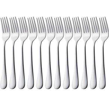 Imagem de Kit 12 Garfos de Mesa Hercules Olimpia Aço Inox 1555-002
