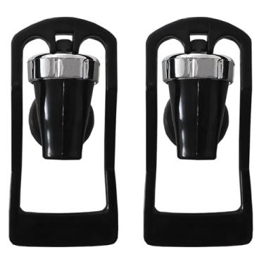 Imagem de Conjunto de 2 Torneiras Pretas Universais para Bebedouro e Refresqueiras