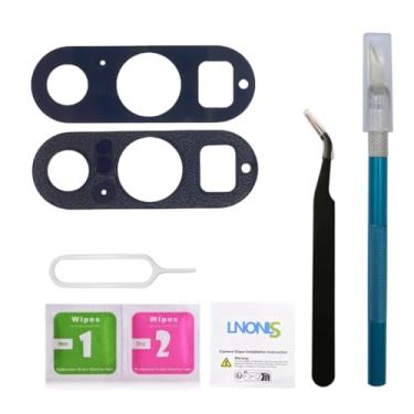 Imagem de LNONLS Substituição da lente de vidro da câmera traseira traseira para Google Pixel 8 Pro 5G com adesivo pré-instalado e kit de ferramentas de reparo (Pixel 8 Pro)