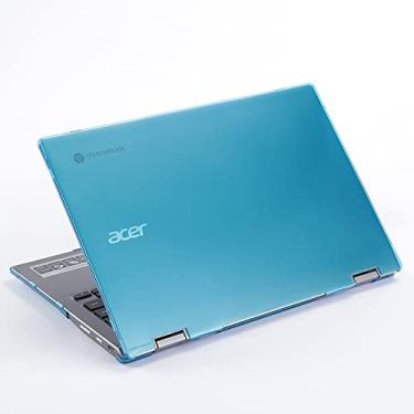 Imagem de mCover Capa compatível apenas com notebook conversível Acer Chromebook Enterprise Spin 513 R841T Series 2021~2022 (Não serve para outros modelos Acer) - Aqua
