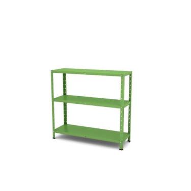 Imagem de Estante de Aço Multiuso Baixa Pandin 90 cm Verde Miró