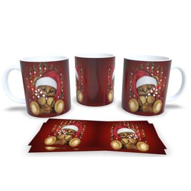 Imagem de Canecas de Porcelana Branca Personalizadas Natal 3 (Mod.43)