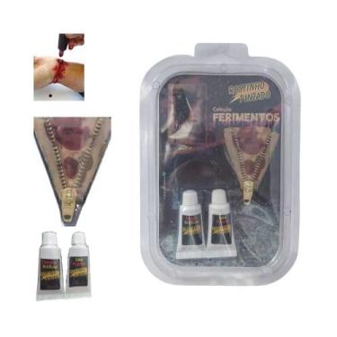 Imagem de Kit Colecao Ferimentos Ziper Rostinho Pintado Ref7415