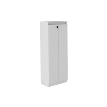 Imagem de Estante de Escritório ME4151 2 Portas c/ Chave Branco - Tecno Mobili