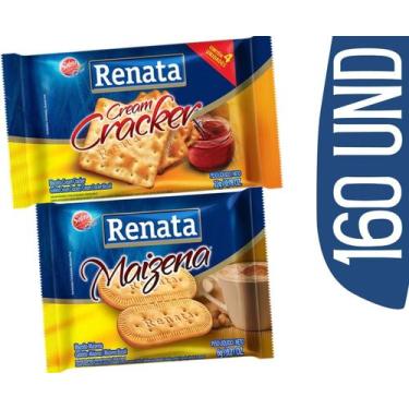 Imagem de Biscoito Em Sache Cream Cracker Maizena Maisena Renata 160 U