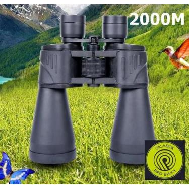 Imagem de Binoculo Telescó 2000m Okabox Zoom 60x90, visão noturna BAK4