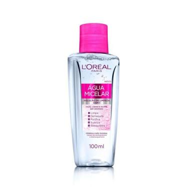Imagem de Água Micelar L'oréal Solução de Limpeza 5 em 1 100ml - Loreal, 100ml