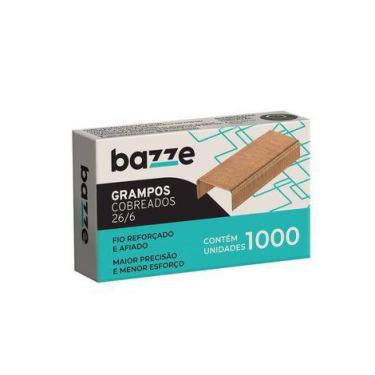 Imagem de Grampo Cobreado - 26/6 - CX C/1000 UN - Bazze