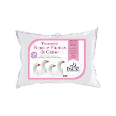 Imagem de Travesseiro Daune 95% Penas E 5% Plumas de Ganso 5002DA 50x70cm Branco