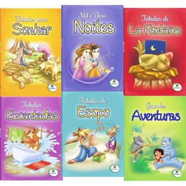 Imagem de Biblioteca Infantil Contos e Fábulas Encantadas 18 Histórias - BrasiLe