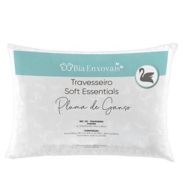 Imagem de Travesseiro Pluma de Ganso Soft Essentials 01 peça Percal 180 Fios - B
