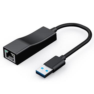Imagem de Smays Adaptador Ethernet compatível com Xiaomi Mi 3c TV Box - 3.0 USB A RJ45 Network