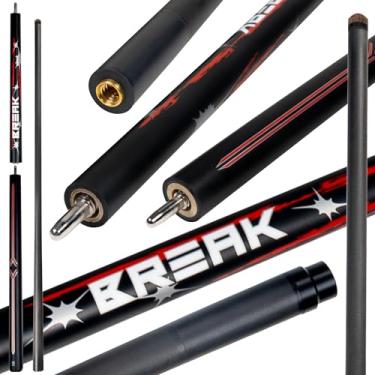 Imagem de Collapsar Taco Jump Break de fibra de carbono, 3 peças com ponta de 12,9 mm, taco de sinuca, taco de bilhar de 590 ml