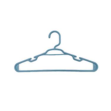 Imagem de Kit 10 Unidades Cabides Infantis Roupa Infantil Bebê - Cabide Infantil