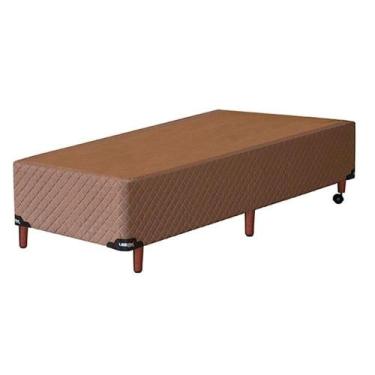 Imagem de Base Box Dallas Umaflex 79 X 198 X 30 Marrom/branco