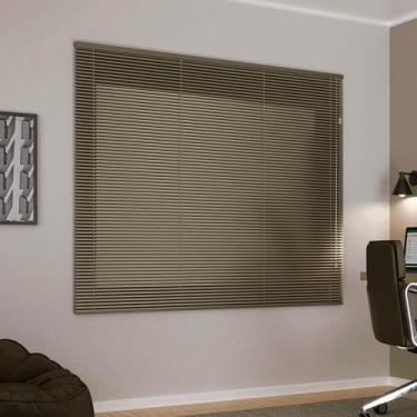 Imagem de Persiana horizontal alumínio 1,60 x 2,10 - Cores - CRISDAN, Charcoal, 